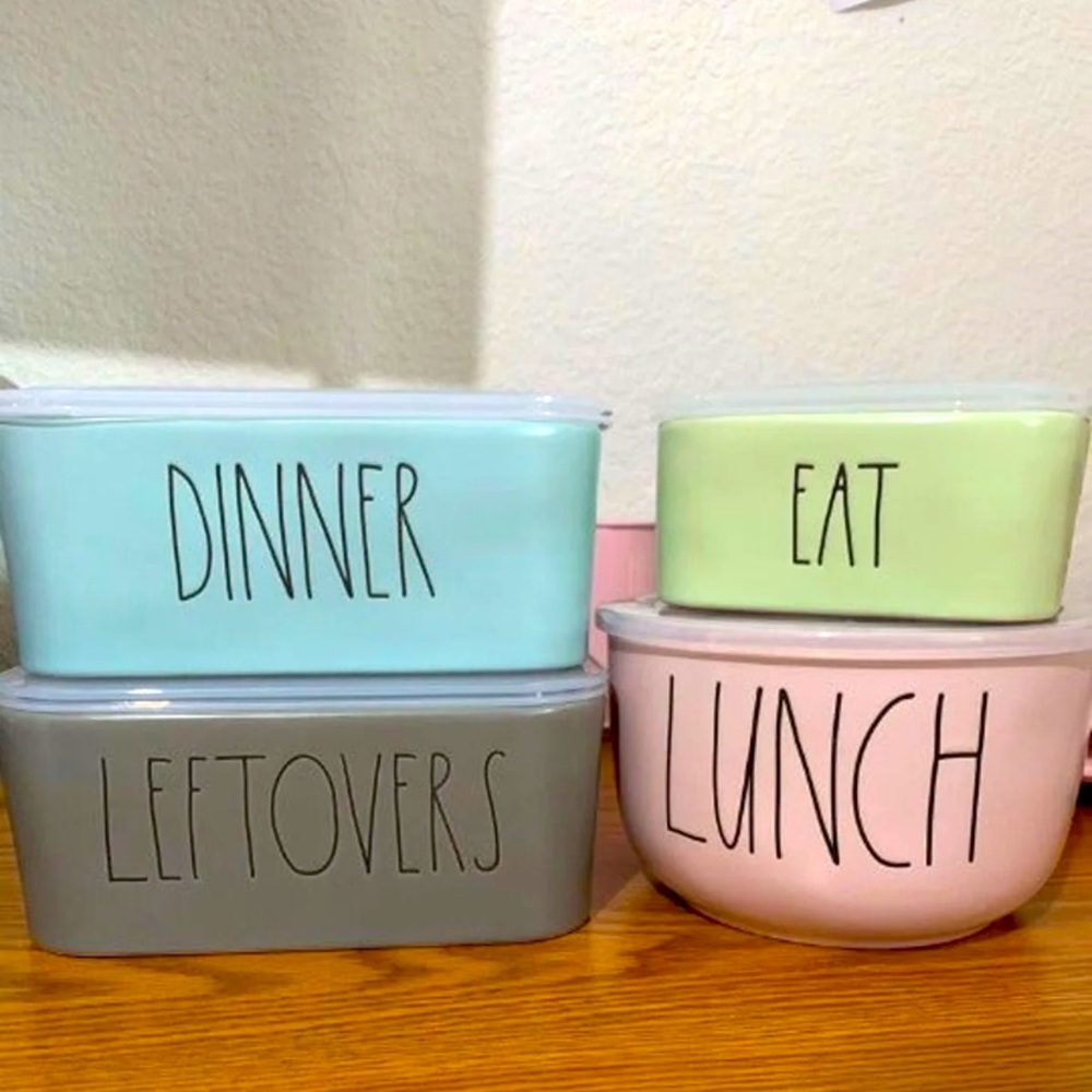 Rae Dunn Food Containers